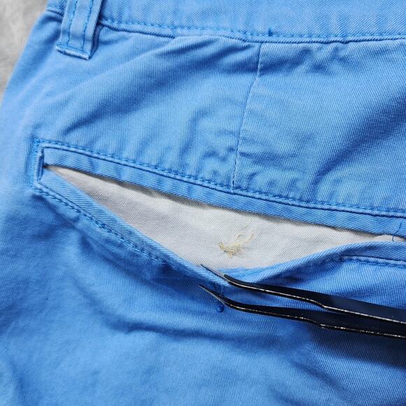 Bonobos Pants Mens 28/28* Bright Blue Slim Straight Chino Weekend Warrior Cotton - Picture 4 of 12